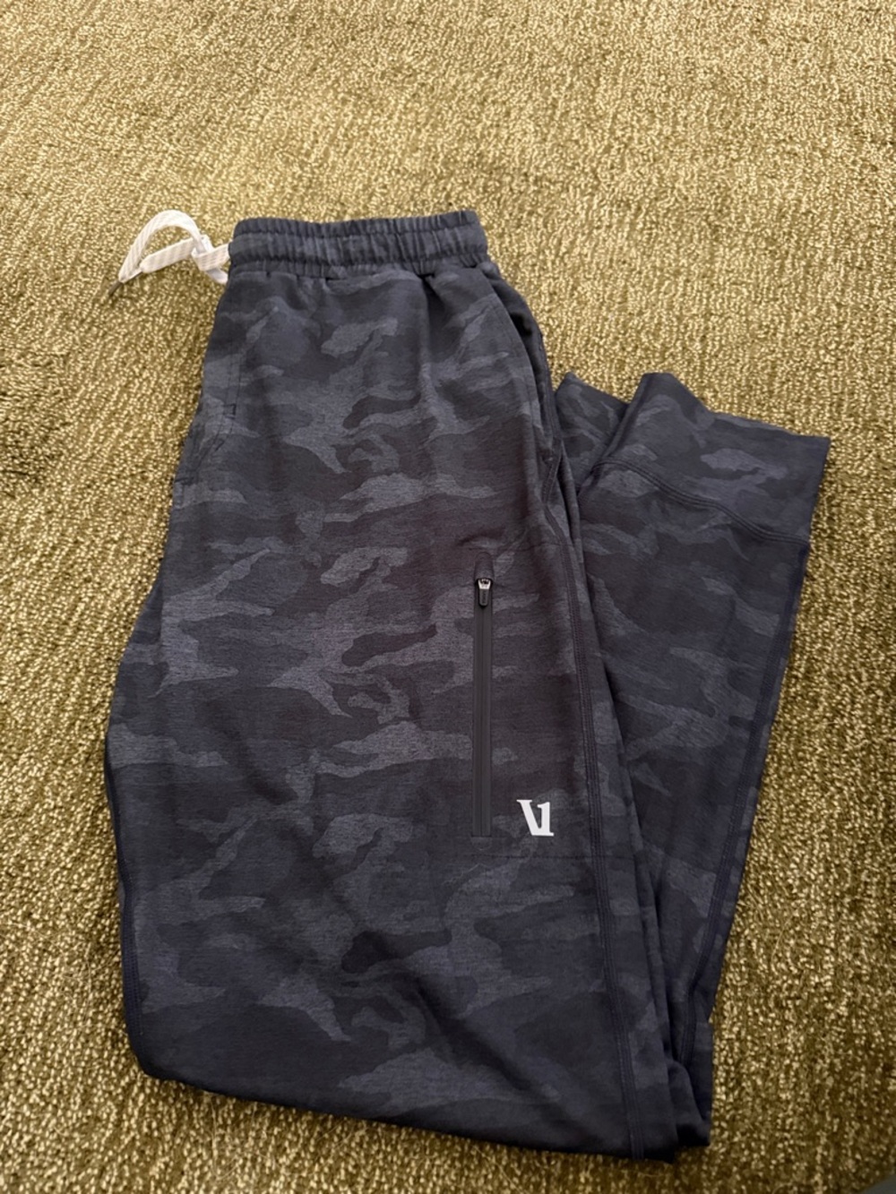 Men's Sunday Black Camo Jogger Pants